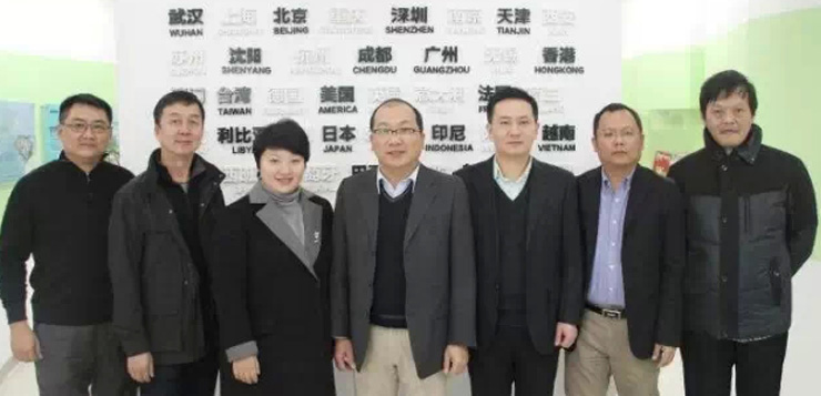 CNI长青中国大中华区总裁白镜亮先生参观访问帝瑞集团