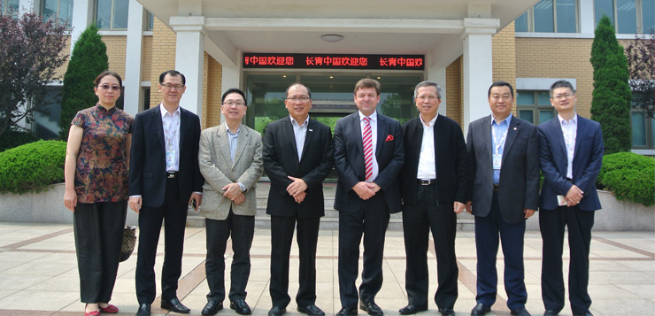 瑞士生物科技企业MR.DAVID到访CNI长青（中国）进行技术交流